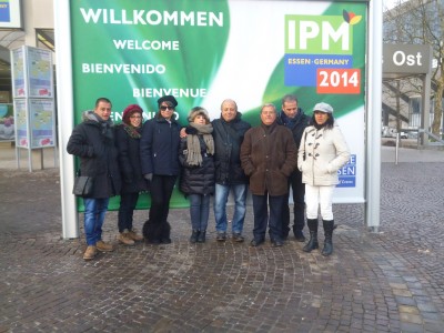 La delegazione iblea alla fiera di Essen