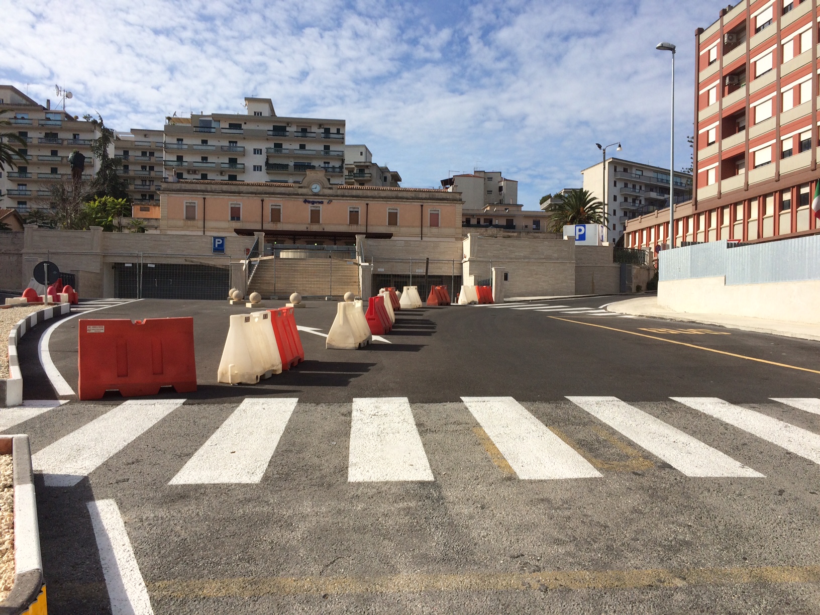 Il parcheggio di piazza del Popolo