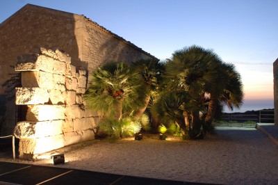 museo - muro del tempio al crepuscolo