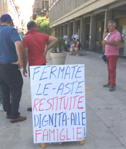 Foto Sciopero della fame Ragusa