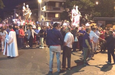 I due simulacri in viale dei Platani edizione 2015