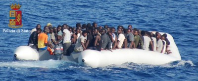 gommone foto scafista