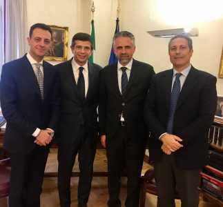 foto incontro Roma per ristoro calamità naturale1