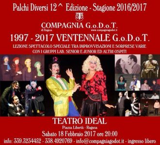 locandina 20 anni Godot