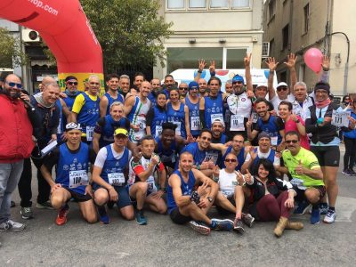 Vivicittà 2017 il gruppo dell'Asd No al doping