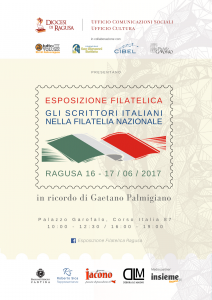 Locandina -Esposizione Filatelica Ragusa